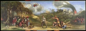 Les jeux siciliens, une scène de l